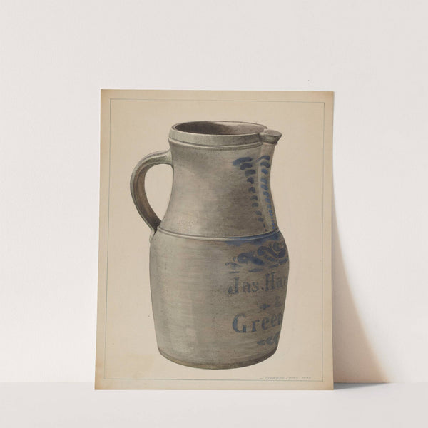 Batter Pitcher by J. Howard Iams