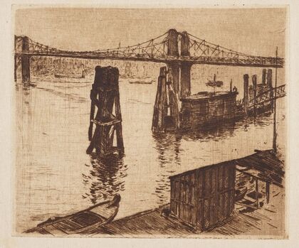 Battersea Bridge London (1893)