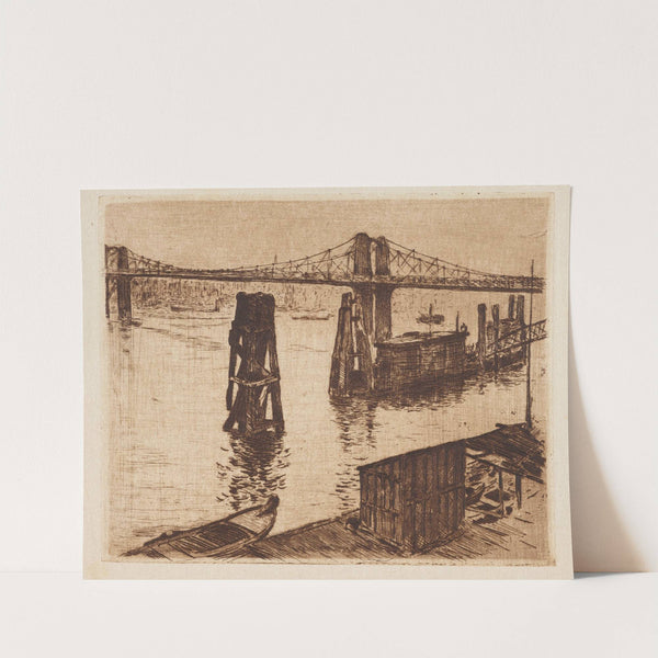 Battersea Bridge London (1893) by Alfred William Finch