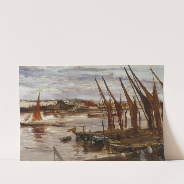 Battersea Reach (c. 1863) by James Abbott McNeill Whistler