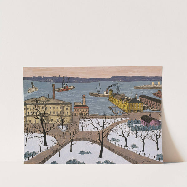 Battery Park by Glenn O. Coleman