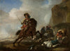 Battle at the foot of the mountain