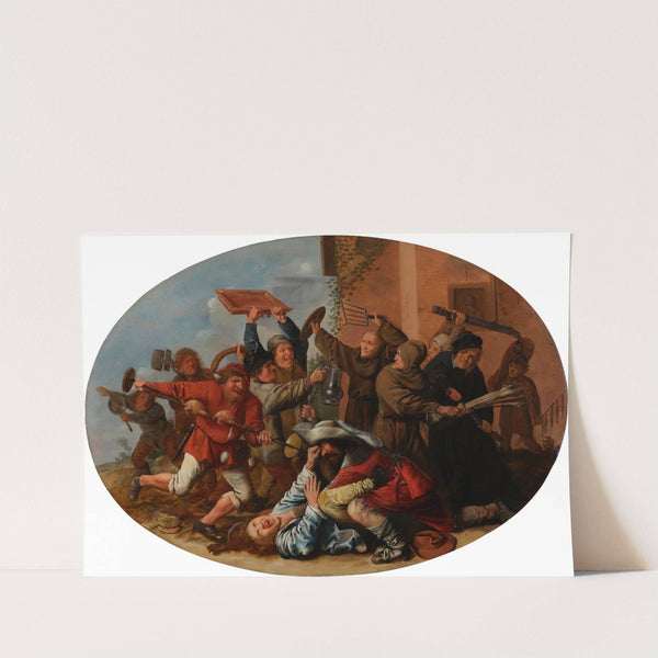 Battle Between Carnival and Lent by Jan Miense Molenaer