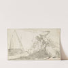 Battle by the Sea Coast (1696–1770) by Giovanni Battista Tiepolo