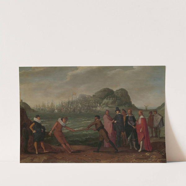 Battle for the Gold Staff (Dominion of the World) (c. 1615 - c. 1630) by Adam Willaerts