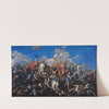 Battle of Alexander versus Darius (between 1644 and 1650) by Pietro da Cortona