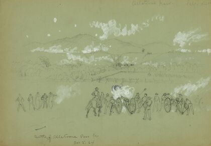 Battle of Allatoona Pass, Ga. Oct 5-64