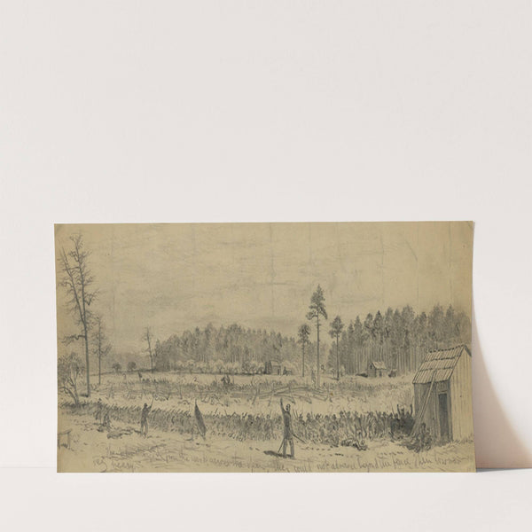 Battle of Bethesda Church (1864) by Edwin Forbes