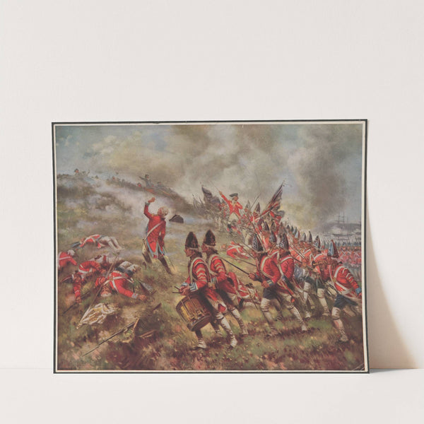 Battle of Bunker Hill (1909) by Edward Percy Moran