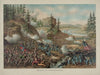 Battle of Chattanooga–Gen. Thomas’ charge near Orchard Knob, Nov. 24′ 1863 (1888)