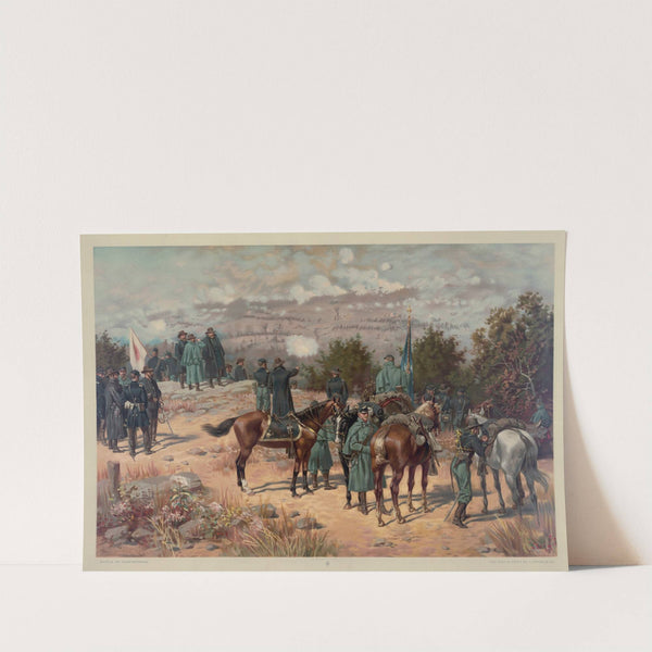 Battle of Chattanooga (1880) by Louis Prang & Co.