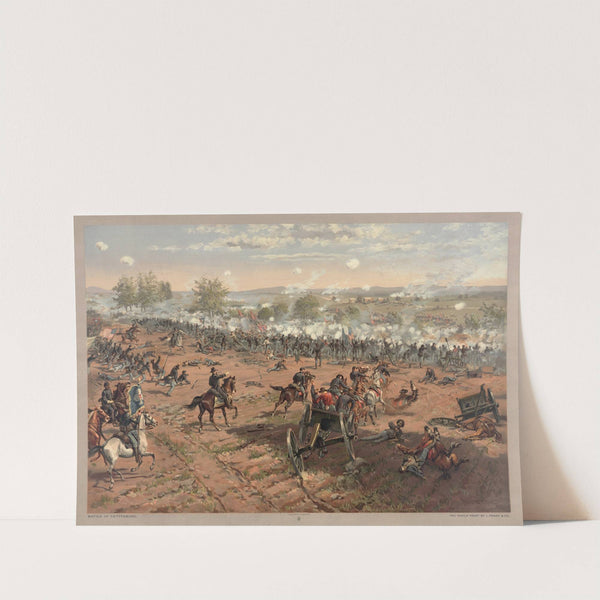 Battle of Gettysburg (1887) by Thure de Thulstrup