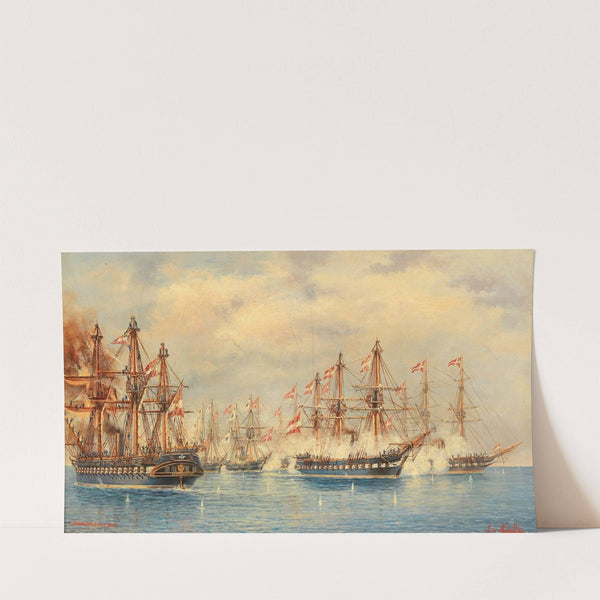 Battle of Helgoland by Ludwig Rubelli von Sturmfest