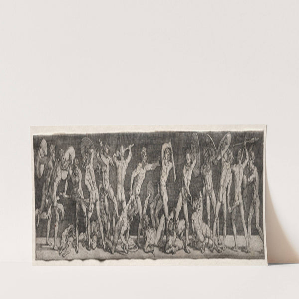 Battle of Naked Men by Barthel Beham