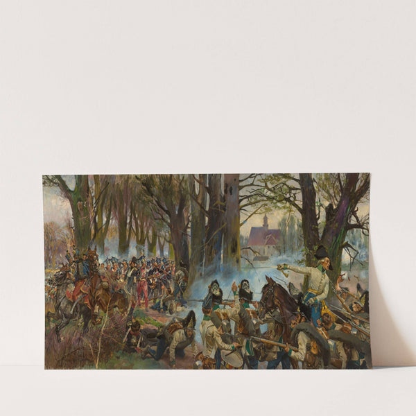 Battle of Raszyn (1913) by Wojciech Kossak