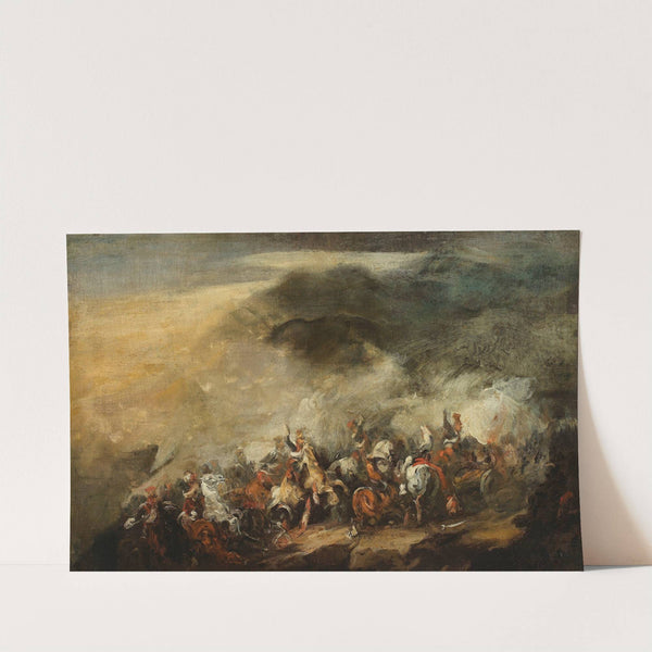 Battle of Somosierra by Piotr Michałowski