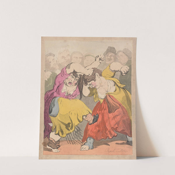 Battle of the Amazons by Thomas Rowlandson