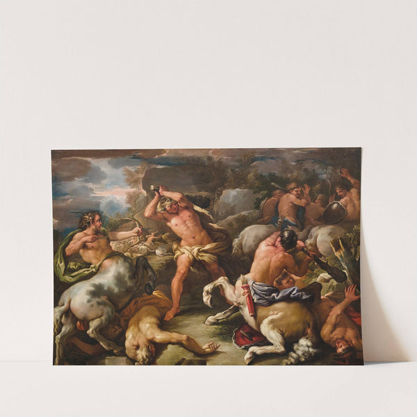 Battle of the Centaurs against the Lapiths by Giuseppe Simonelli