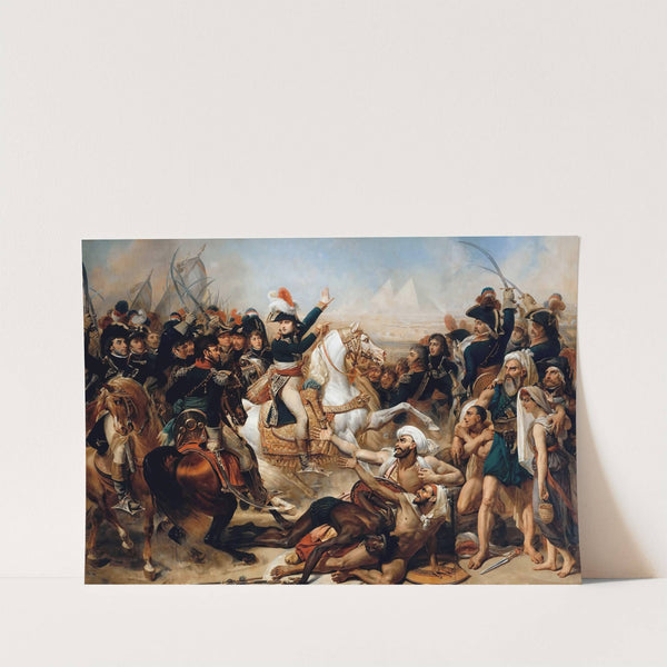 Battle of the Pyramids, July 21, 1798 (1810) by Antoine-Jean Gros