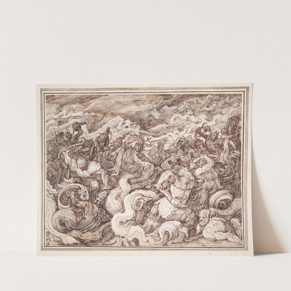 Battle of the Tritons by Master of the Egmont Albums