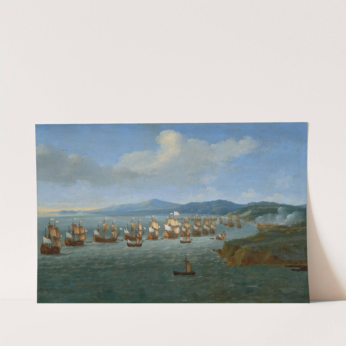 Battle of Tobago, 1677 (1684) by Jan Karel Donatus van Beecq