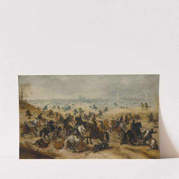 Battle on Vught Heath by Peter Snayers
