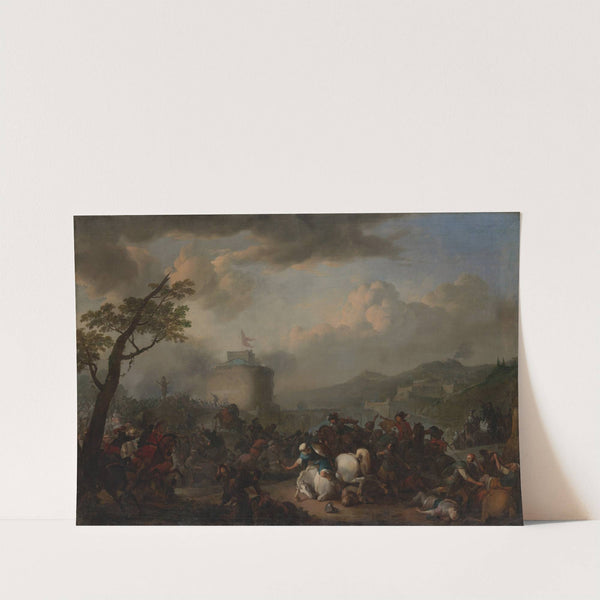 Battle Scene by Johannes Lingelbach