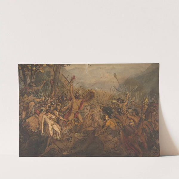 Battle Scene by François Joseph Heim