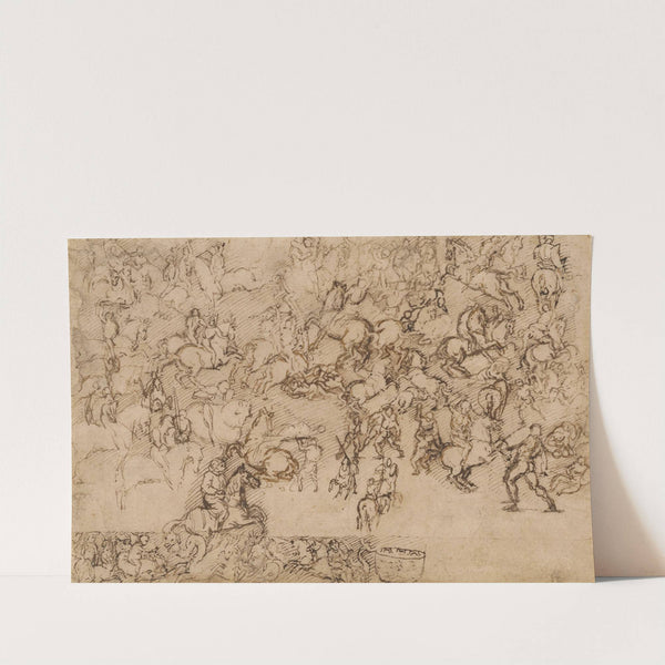 Battle Scene by Girolamo Genga