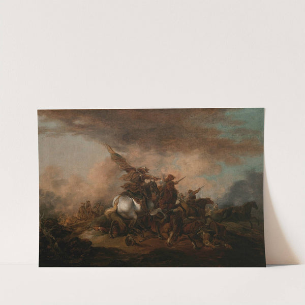 Battle Scene by Aleksander Orłowski