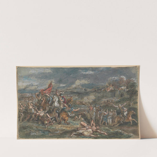Battle Scene by Robert Smirke