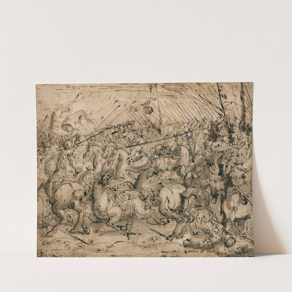 Battle scene by Antonio Tempesta