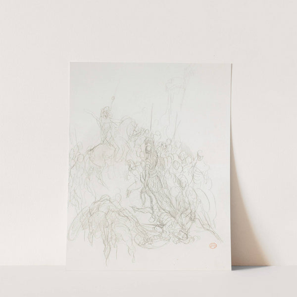 Battle Scene by Gustave Doré