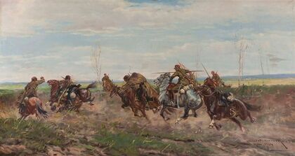 Battle scene