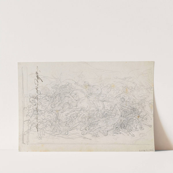 Battle Scene by Nicaise De Keyser