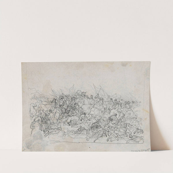 Battle Scene (1835) by Nicaise De Keyser