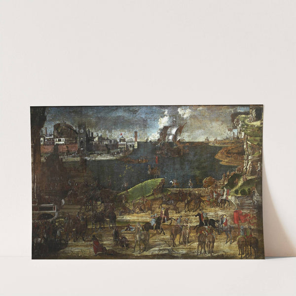 Battle Scene by Bernardo Parentino