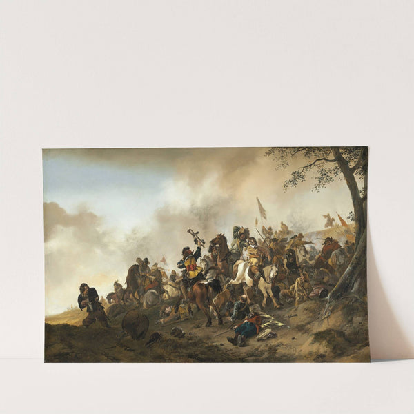Battle Scene by Philips Wouwerman