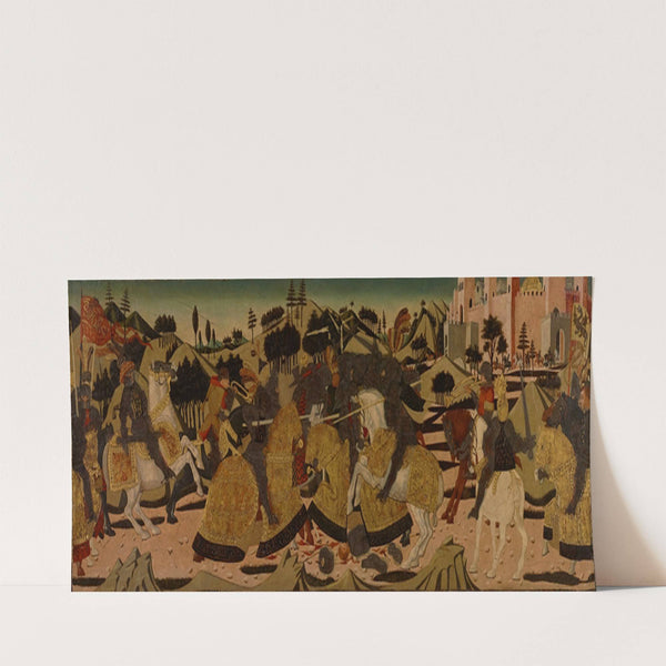 Battle Scene (1450–1475) by Giovanni di Ser Giovanni (Lo Scheggia)