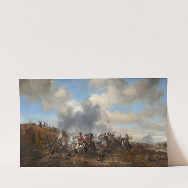 Battle Scene (c. 1655 - 1660) by Philips Wouwerman