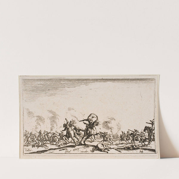 Battle with Pistols (1632) by Jacques Callot
