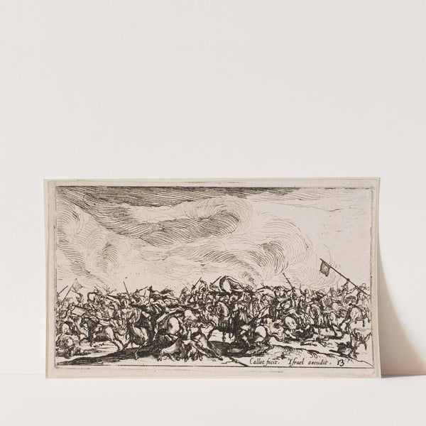 Battle with Swords (1632) by Jacques Callot