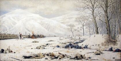 Battlefield at the Shipka (1878)