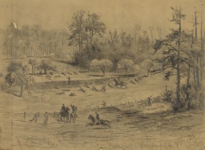 Battlefield of Spotsylvania C.H. May 10th 64
