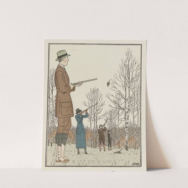 Battue d’automn (1923) by Bernard Boutet de Monvel