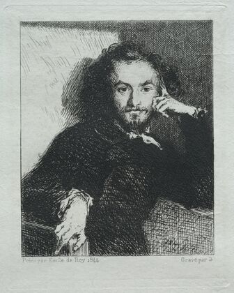 Baudelaire, after Emil de Roy (1869)