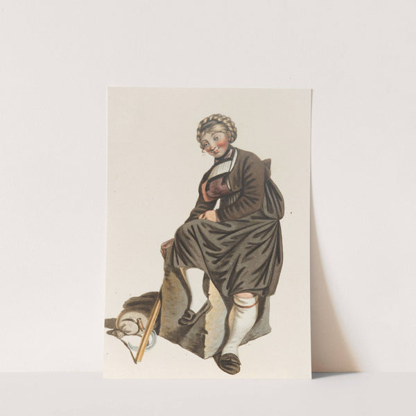 Bäuerin von Guggisberg by Gottfried Mind