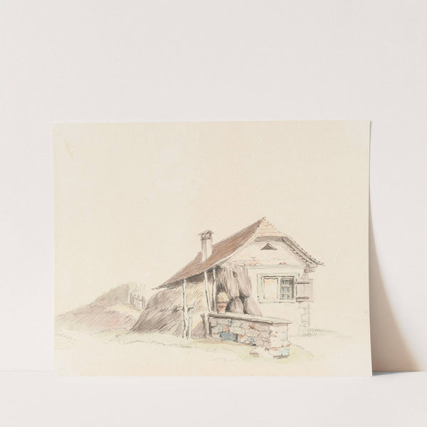 Bauernhaus by Johann Ludwig Aberli