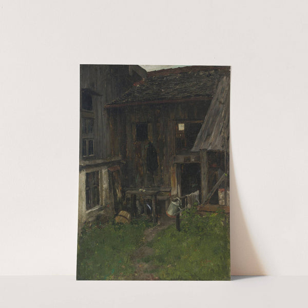 Bauernhaus in Kraiburg by Johann Sperl