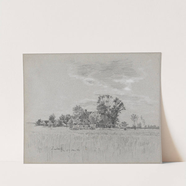 Bauernhaus in Zustorf by Gustav Kampmann